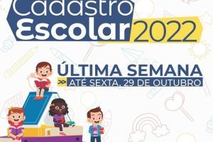 Manhuaçu: Última semana para Cadastramento Escolar 2022 das escolas municipais