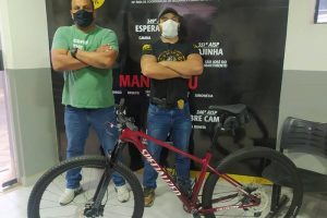 Polícia Civil recupera bicicleta de 17 mil reais furtada em Manhuaçu