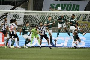 Atlético empata com o Palmeiras: 2 a 2