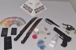 Plantão PM: Drogas e armas são apreendidas pela polícia