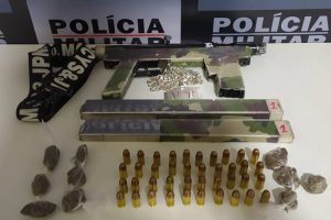 Operação policial: Mais um submetralhadora apreendida em Manhuaçu