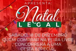 Feira Livre de Manhuaçu promove sorteio de Natal
