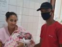 Ágatha Victoria é a primeira bebê de 2022 no Hospital César Leite