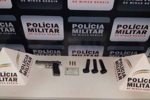 Manhuaçu: Arma e drogas apreendidas pela PM