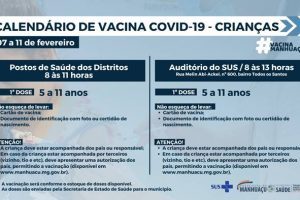 Vacinação contra Covid-19 avança em Manhuaçu. Veja calendários