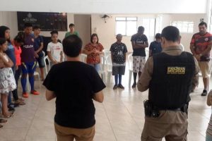 Manhuaçu: Polícia Militar realiza palestra em projeto social