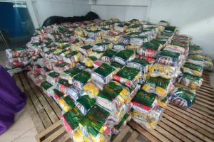 Manhuaçu recebe 1.100 cestas básicas para afetados pelas chuvas