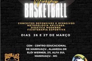 Workshop de Basketball será promovido em Manhuaçu