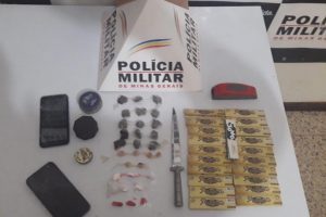 Plantão policial: Drogas apreendidas em Lajinha