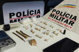 Plantão policial: Drogas apreendidas no Bairro Lajinha