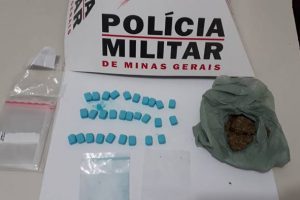 Traficante é preso em Matipó; Drogas apreendidas