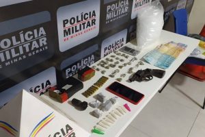 Traficante preso, drogas e armas apreendidas na Ponte da Aldeia