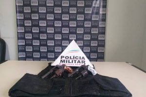 Duas armas de fogo apreendidas na zona rural de Manhuaçu