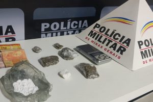 PM apreende menor e drogas em Manhuaçu