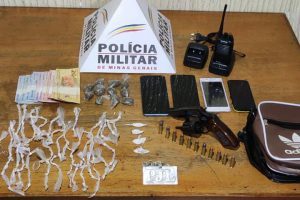 Região: PM apreende drogas no Santo Antônio e prende cinco por tráfico