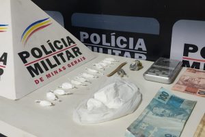 Drogas apreendidas e prisões em Manhuaçu