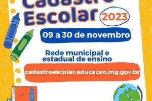 Cadastro Escolar 2023 das redes municipal e estadual de ensino começa nesta quarta-feira (09)