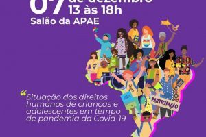 11ª Conferência Municipal dos Direitos da Criança e do Adolescente será dia 07/12