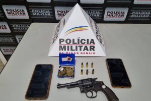 Matipó: PM prende autores de tráfico de drogas e porte ilegal de arma de fogo