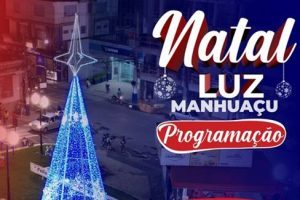 Confira a programação do Natal Luz de Manhuaçu desta sexta e sábado