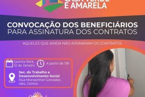 Casa Verde e Amarela: Beneficiários que ainda não assinaram contratos convocados