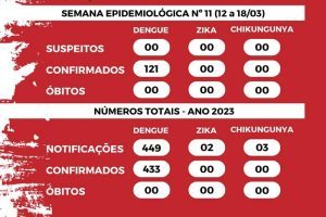 Manhuaçu passa a fazer divulgação de boletim epidemiológico de arboviroses