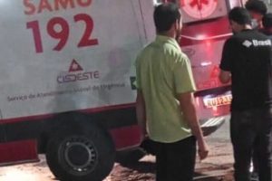 Colisão deixa motociclista ferido em Manhuaçu