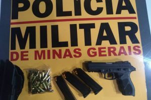 Espera Feliz: Polícia Militar Rodoviária apreende arma de fogo
