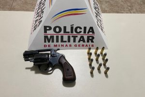 Duas armas apreendidas pela PM em São João do Manhuaçu