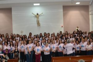 Primeiro PLC Feminino da Paróquia São José tem 87 participantes celebrando a fé