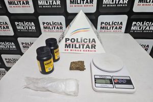 Drogas apreendidas e autores presos pela PM na região