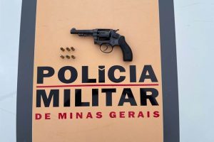 PM Rodoviária apreende arma em Reduto