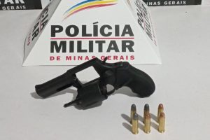 Arma e drogas apreendidas na região de Manhuaçu