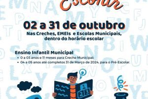 Cadastro escolar do ensino infantil de Manhuaçu começa na próxima segunda-feira (02/10)
