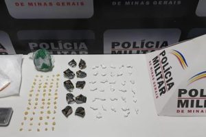 Prisão e apreensão de drogas em Manhuaçu