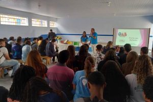 Manhuaçu: Projeto Direito na Escola na Escola Estadual Antônio Wellerson
