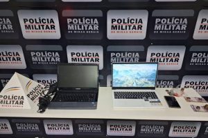Armas apreendidas e produtos de furto recuperados em Manhuaçu
