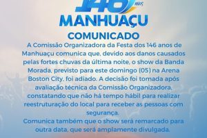 Por conta de chuva, show de Ana Castela é cancelado em Manhuaçu