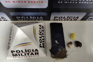 PM apreende drogas no bairro Santa Luzia