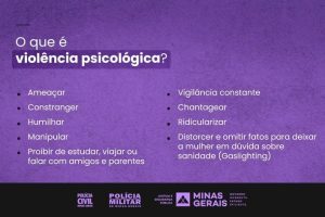 Alerta: Dados de violência psicológica se igualam aos de violência física em Minas