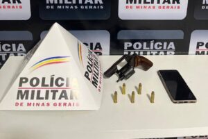 Arma de fogo é apreendida em Manhuaçu pela PM