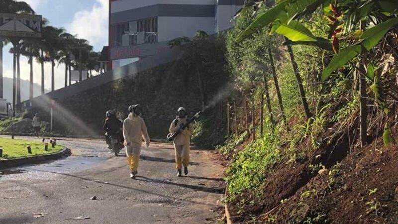 Mais uma semana de trabalhos intensos no combate ao Aedes em Manhuaçu